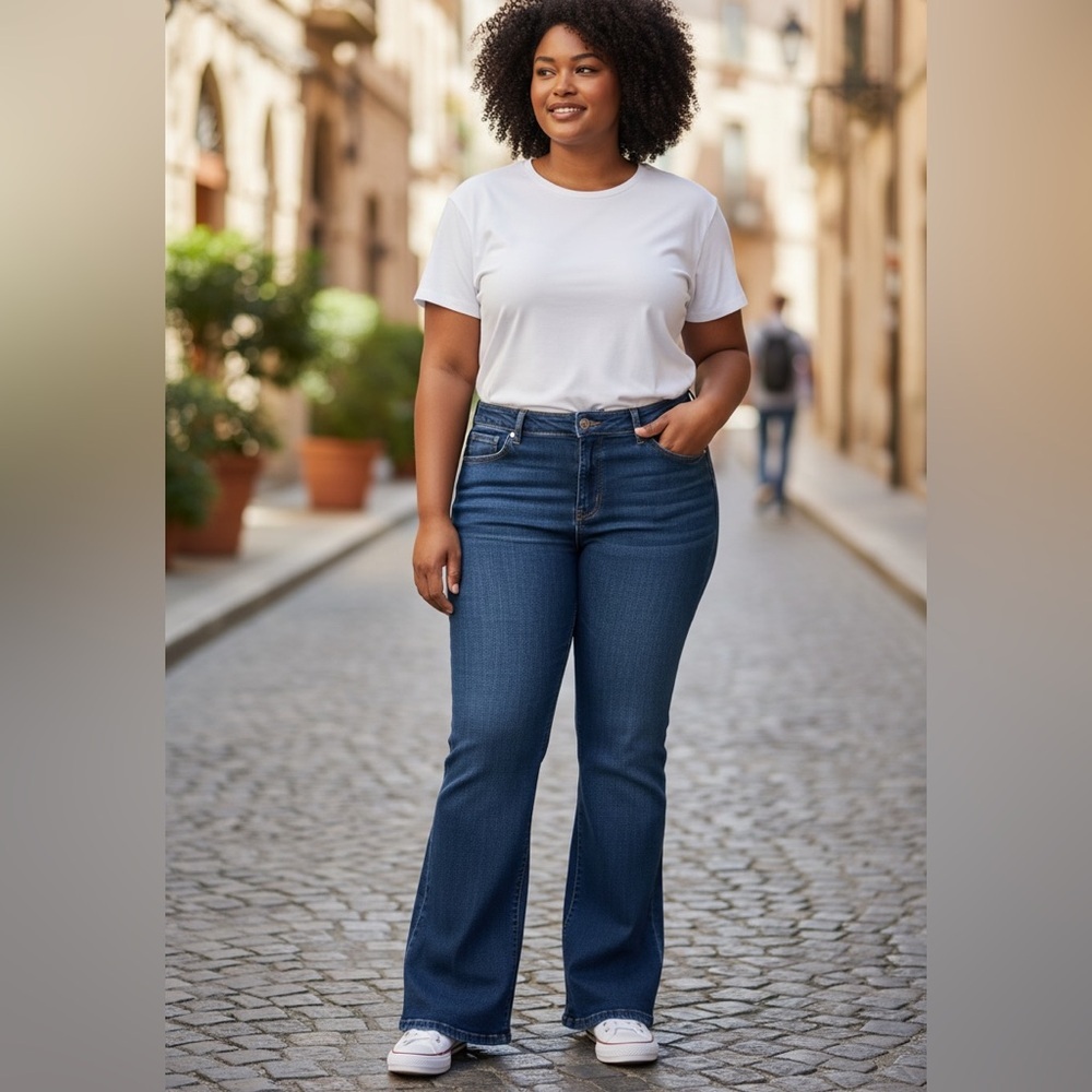 White House Black Market Women's Classic Staple Bootcut Jeans 12 Short